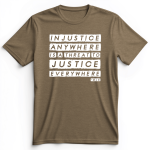 Injustice Anywhere 프리미엄 티셔츠 - 이미지 7
