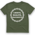 Liberte Egalite Fraternite 티셔츠 - 이미지 3
