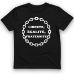 Liberte Egalite Fraternite 티셔츠 - 이미지 2