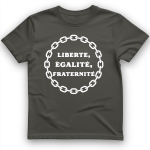 Liberte Egalite Fraternite 티셔츠 - 이미지 4