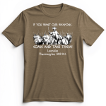 If You Want Our Weapons Premium Tee - 이미지 7