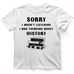 안 듣고 있었어 티셔츠